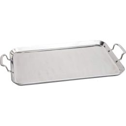 Precise Heat&#8482; by Maxam&#174; T304 5-Ply Stainless Steel Double Griddle