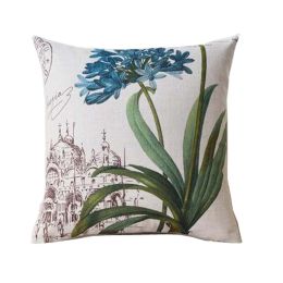Throw Pillows/Flower Pattern Sofa Pillow/High-quality