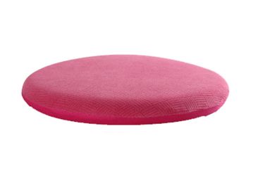 Comfortable Memory Cotton Round Cushion Padded Chair Cushion ,Red