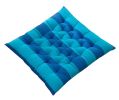 Simple Square Chair Pad Soft and Breathable Chair Cushion Seat Cushion,Blue