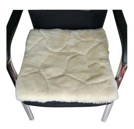 Winter Plush Chair Mat Office Thicker Non-slip Warm Sofa Cushion-W