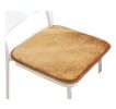 Winter Plush Square Warm Sofa Cushion Office/Student Non-slip Mat-B2