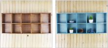 High-grade Wood Storage Shelves Handmade Storage Rack 10 Drawers