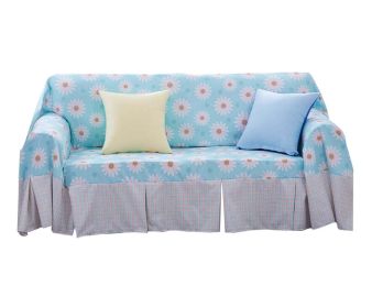 260*190 CM Blue Fabric Sofa Cover/Sofa Protector