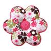 Flower Back Pillow Soft Cushion Office/Car Cotton Tatami Floor Cushion-B2