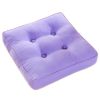 Square Thicken Cushion Tatami Floor Cushion Office Home Pillow 40X40CM-Light Purple