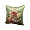 Chinese Style Classical Flowers Embroidered Decorative Pillows Sofa Pillow Cover, #03