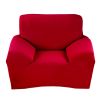 Decent Modern Sofa Throws Red Pure Color Couch Slipcovers