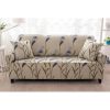 Double Sofa Cover Modern Elastic Sofa Couch Throws Slipcovers Non-slip Dustproof Sofa Cover-A26