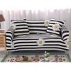 Double Sofa Cover Modern Elastic Sofa Couch Throws Slipcovers Non-slip Dustproof Sofa Cover-A33