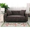 Double Sofa Cover Modern Elastic Sofa Couch Throws Slipcovers Non-slip Dustproof Sofa Cover-A46