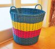 Wicker Basket Fruit Basket Bread Tray Storage Basket Laundry Basket -02
