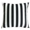 Living Room Bedroom Sofa Pillow, Black And White Stripes