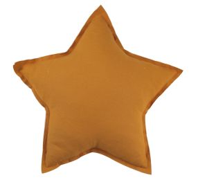 Dark Yellow Creative Handmade Star Shape Sofa Cushions Pillows