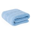 1 Pieces Pure Cotton Soft Luxury Hotel & Spa Bath Towels Blue