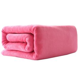 Beauty Salon Super Soft Towel Thickening Bath Towel RED,(180*85CM)