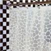 Waterproof White Pebbles Bathroom Shower Curtain (180*180cm)