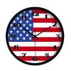 American Flag United States Wall Clock Stars and Stripes Wall Clock Home Decor12