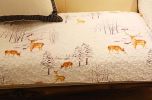 1 Piece Deer Pattern Cute Sofa Towel Cushion Cotton Sofa Mat Blanket