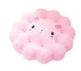 Cute Plush Seat Cushions Extra Soft Back Chair Pad  for Kitchen Office CarPink Rabbit