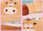 Cute Plush Seat Cushions Extra Soft Back Chair Pad  for Kitchen Office CarRabbit