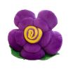 15" Cute Plush Stuffed Toy Flowers Style Sofa Bed Decorative Throw Pillow,Purple