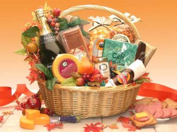 Thanksgiving Gourmet Gift Basket (Lg)