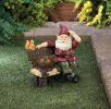 Solar Gnome On Welcome Bench