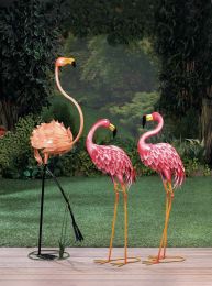 Standing Flamingo Garden Decor